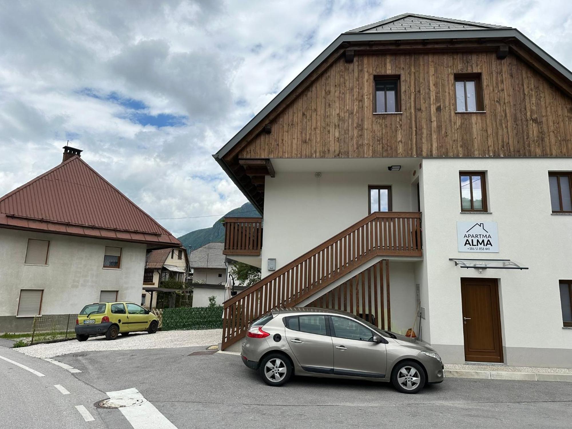 Apartma Alma Бовец Екстер'єр фото